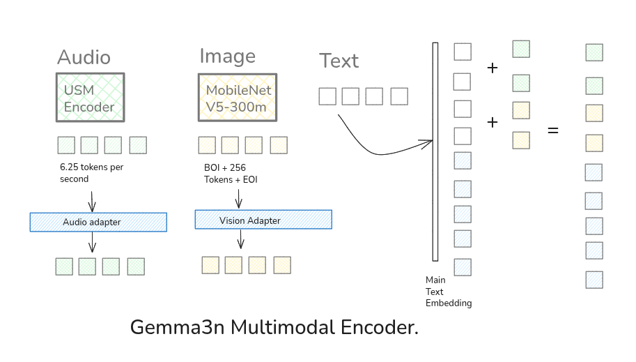 Gemma3n Multimodal Architecture
